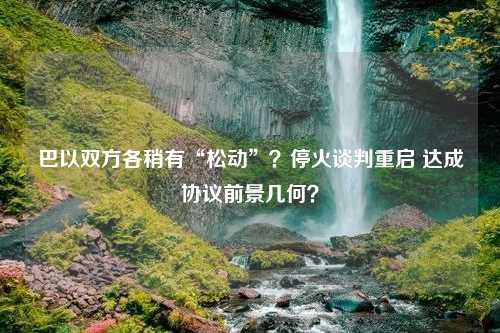 巴以双方各稍有“松动”？停火谈判重启 达成协议前景几何？